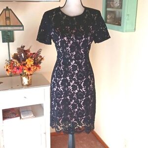 Andree Black Lace Dress